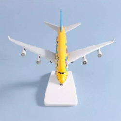 Miniatura De Avião Boeing 747 ANA Pokemon 20cm