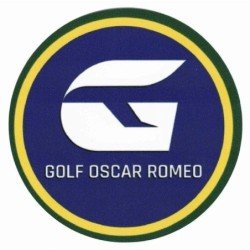 Adesivo oficial do canal Golf Oscar Romeo