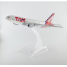 Miniatura B777 TAM Escala 1/400