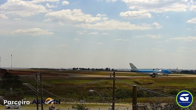 BOEING 747 da KLM ABORTA DECOLAGEM em VIRACOPOS