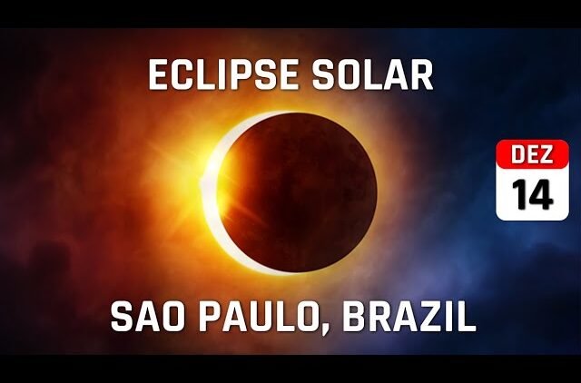 PARTIAL SOLAR ECLIPSE OVER THE SKIES OF SAO PAULO, BRAZIL