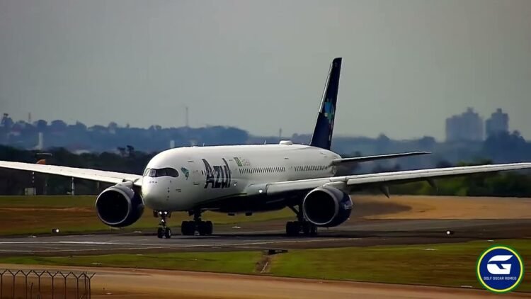 POUSO DO GIGANTE DA AZUL, A350-900 EM VIRACOPOS !!
