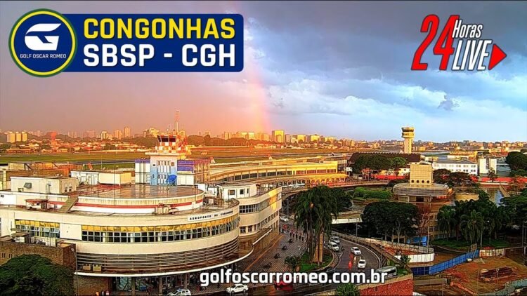 ? SBSP LIVE – CGH AIRPORT – AEROPORTO DE SÃO PAULO CONGONHAS – CÂMERA 24H FULL ATC