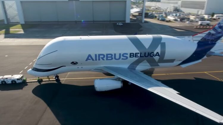 Você já viu o avião BALEIA ? Airbus BELUGA XL em seu primeiro voo em 2018 – Créditos Airbus