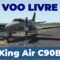 Voo Livre King Air C90B – SBEG-SBBV